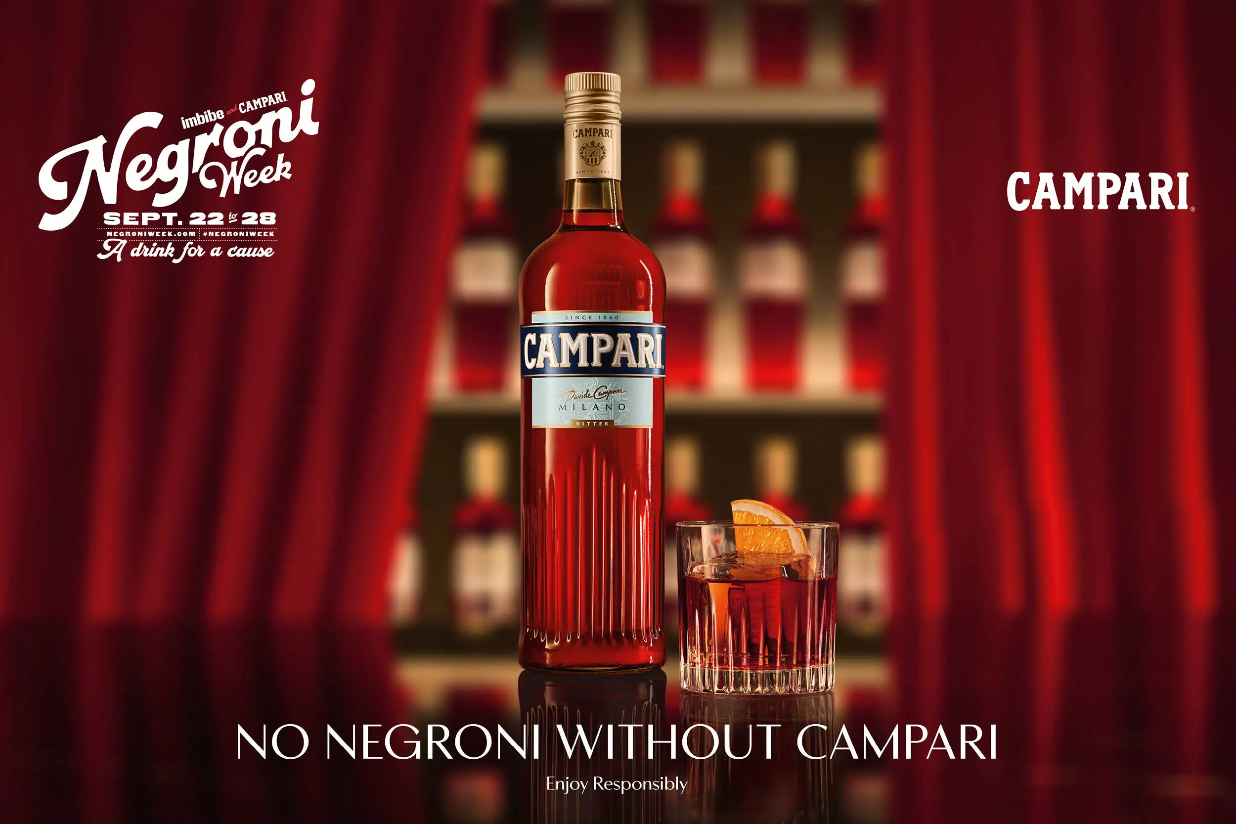 Campari Negroni Month Australia Peel and Reveal